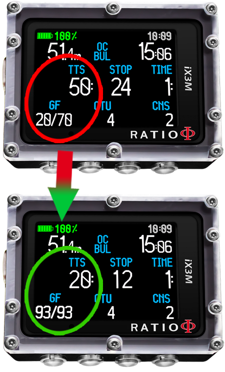 最も優遇 RATO iX3M GPS レシオ ダイブコンピューター